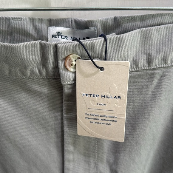 Peter Millar - Gray Khaki Pants - 42/34 - Picture 2 of 8